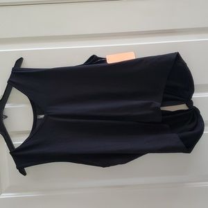 Womens MTA Sport Active Wear Tank Top Size 2X Knot Tie NWT